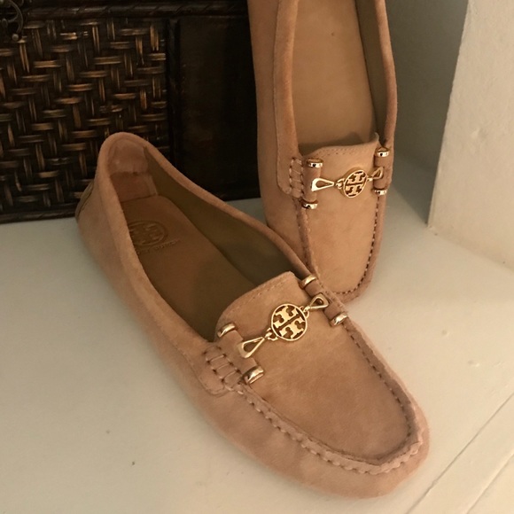 Tory Burch Shoes - TORY BURCH Daria Driver Suede Shoes NEW in Box